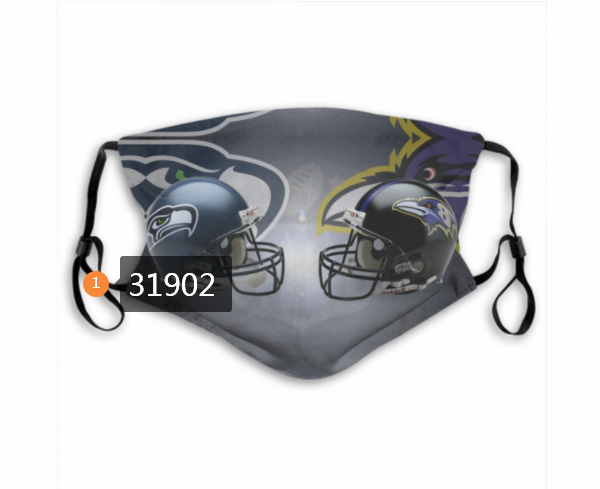 NFL Seattle Seahawks 502020 Dust mask with filter